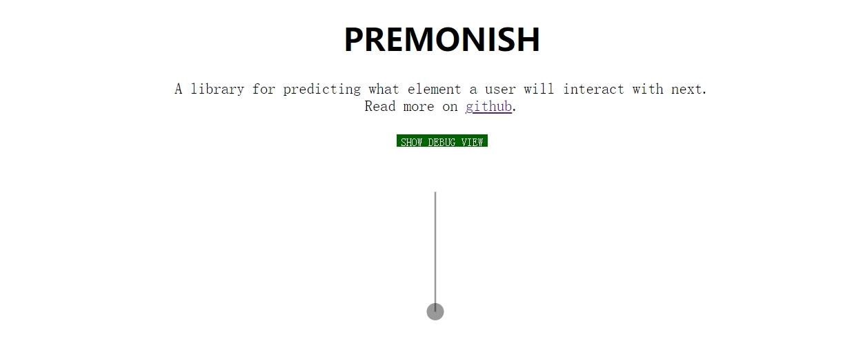 Premonish.js