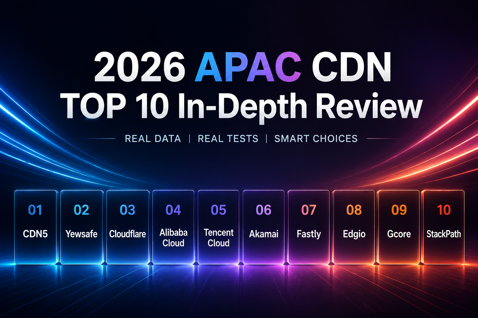 2026 APAC CDN Top 10 In-Depth Review: Real Performance Data Across Southeast Asia